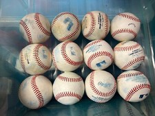 One Dozen Official Rawlings MLB Practice Base...