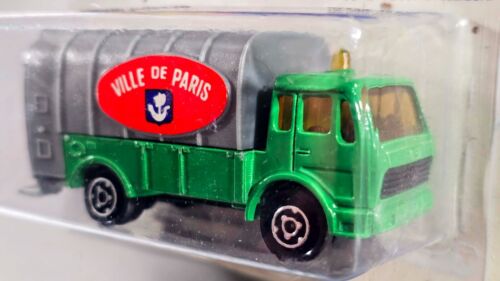 Vintage Majorette Mercedes-Benz Garbage Truck Ville de Paris / #218 / France - Picture 4 of 7