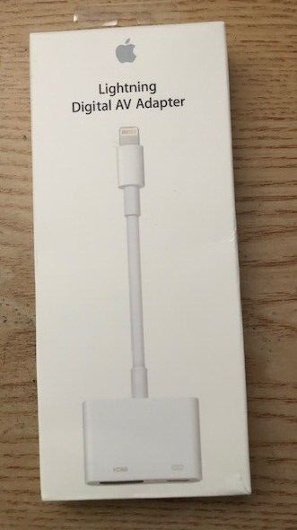 Apple MD826ZM/A Lightning Digital AV Adapter 885909627653| eBay