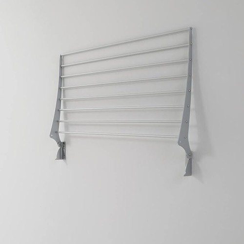 Wandtrockner, 100cm Handtuchhalter, Wäschetrockner, Wäscheständer Wandmontage, - Bild 6 von 9