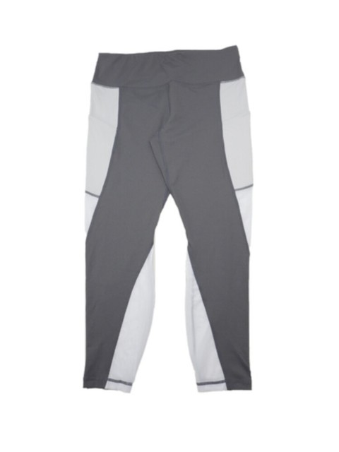 Active Life Womens Size Small Device Pocket Leggings, Grey Stone/Clear Sky/White | eBay