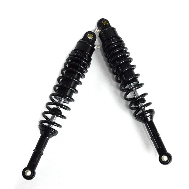 380mm 15'' Motorcycle Rear Shock Absorber 8mm Spring For Yamaha Honda