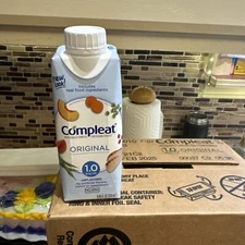 Compleat Pediatric Ready to Use Pediatric Tube Feeding Formula, 1.0 Unflavored