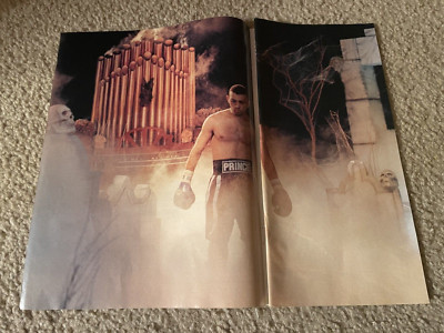 1998 PRINCE NASEEM HAMED vs. WAYNE MCCULLOUGH Pinup Photo Magazine Clipping