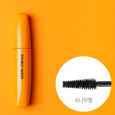 TONYMOLY Double Needs Mascara 12g#01 Volume Pang Korean Makeup Made in korea NEW