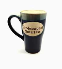 Tumbleweed Pottery Drip Glaze Travel Coffee Tea Mug Cup Professional Smartass