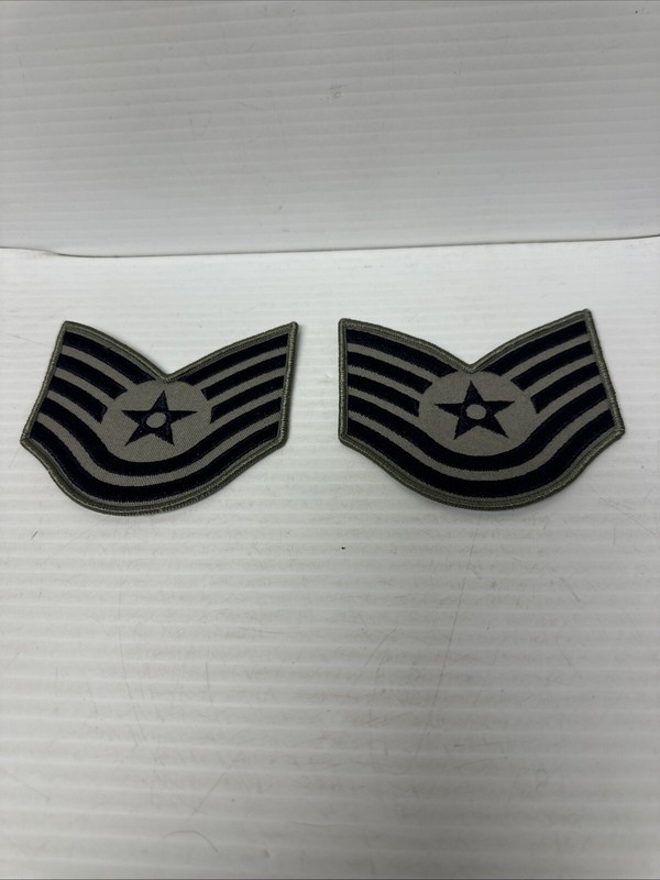 United States Air Force Staff Sargent Patch-NEW 2 Count Full Size