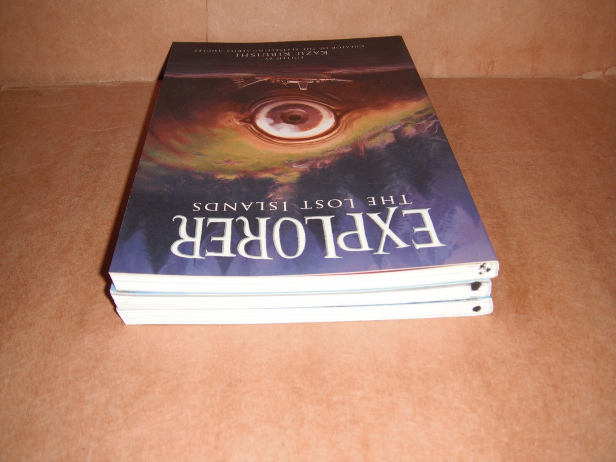 Explorer Vol.1,2,3 Graphic Novel by Kazu Kibuishi Paperback