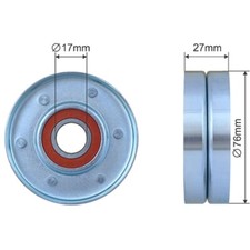 NTY Spannrolle Keilrippenriemen für Jaguar S-Type X200 3.0 V6 2.5 XK8