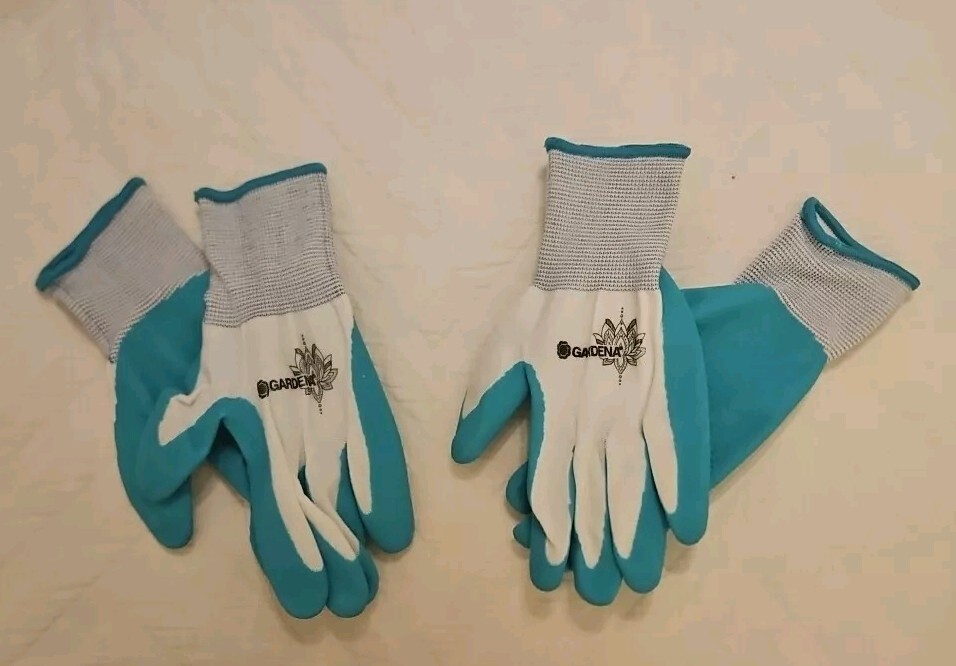 NEW 2 Pair Gardena Gardening Gloves (photo shows actual colors) | eBay