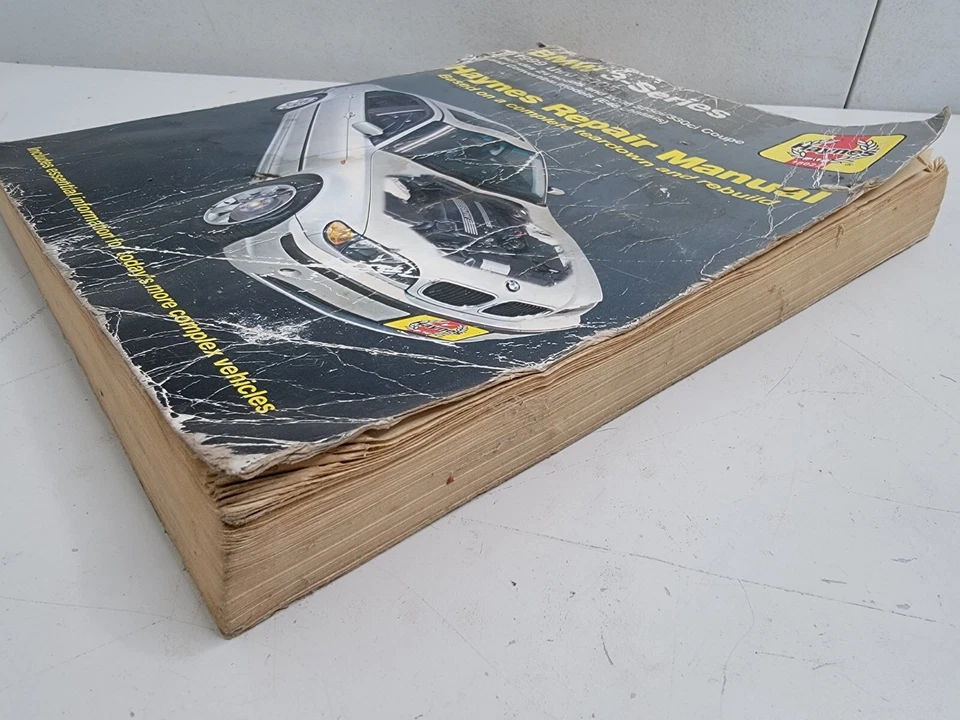 Guía de reparación Haynes BMW Serie 3 1999-2005 Manual de instrucciones de taller de bolsillo Foto 4 de 4