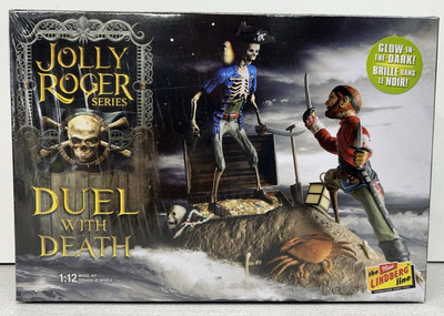 Lindberg 1/12 Scale Duel with Death Jolly Rodger Series Model Kit