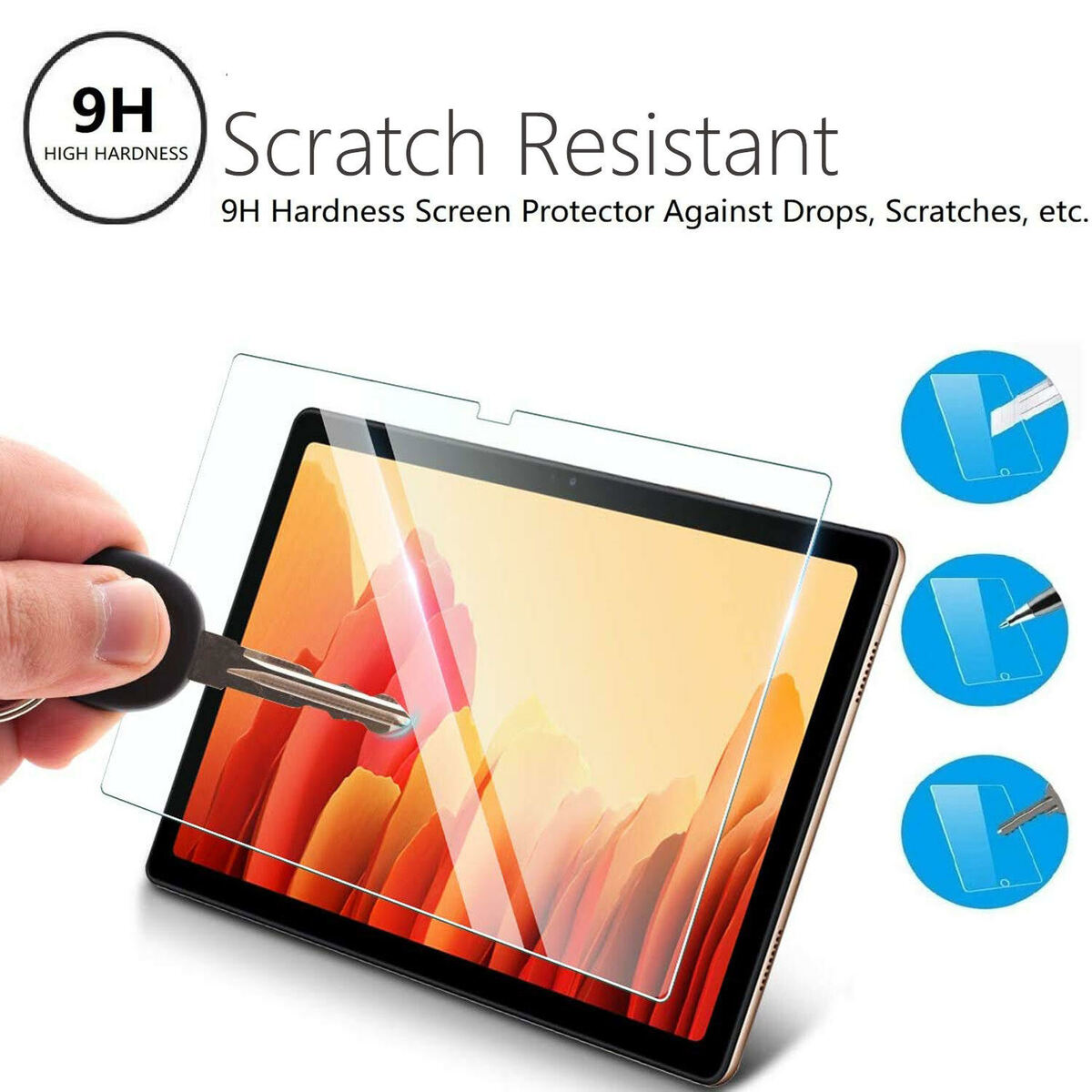 Screen Protector For Samsung Galaxy Tab S9/S9 FE/S9 Plus/S9 Screen Protector For Samsung Galaxy Tab S9/S9 FE/S9 Plus/S9
