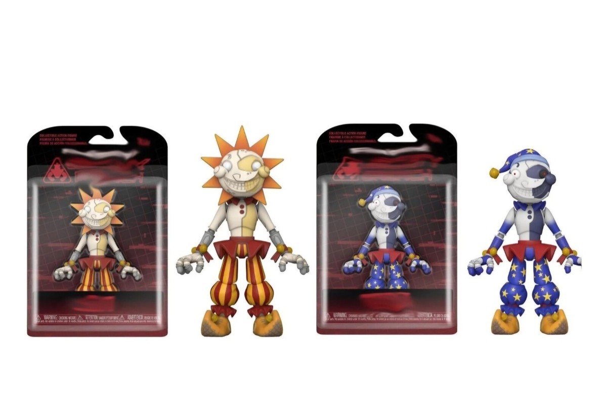 Five Nights at Freddy's sun moonフィギュアセット FNAF Five Nights
