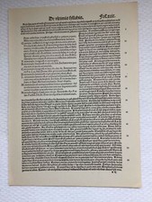 Facsímil: Lámina libro impreso Antonio Nebrija (Gramática). Ss. XV-XVI (1970's)