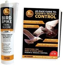 Defender Bird Spikes | Fixing Silicone Glue | Professional Trade Formula | 1 x