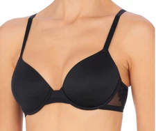 Natori 32B Frame Contour Underwire Bra NWOT 721310 Black