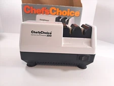 CHEFS CHOICE Model 300 Electric Diamond Hone Knife Sharpener Edge Craft