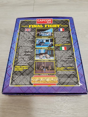 Amiga Final Fight boxed with manual - Picture 2 of 16