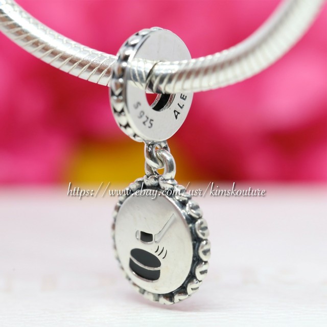 Authentic Pandora Hockey ENG792018_14 Dangle Charm Mixed Enamel eBay