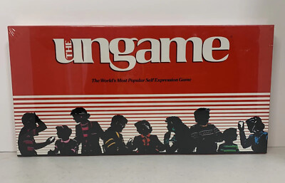 The Ungame Board Game 1987 Worlds Most Popular Self Expression Game - New Sealed