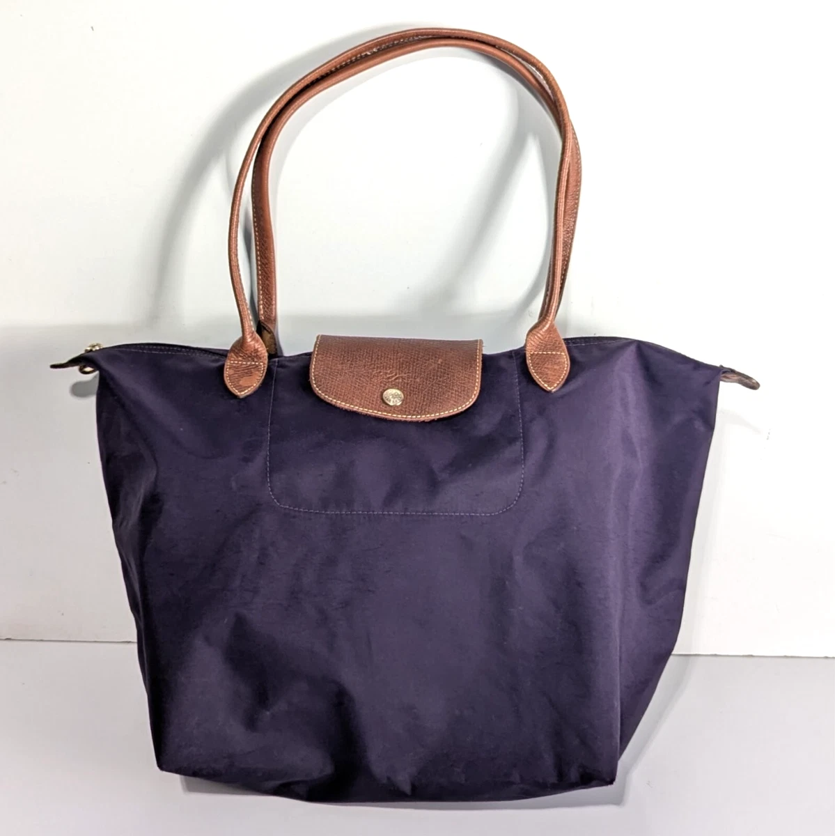 Longchamp Le Pliage Tote Purple Bags & Handbags for Women for sale