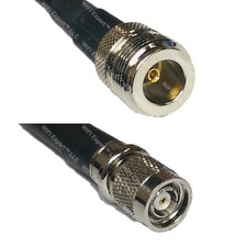 RFC400UF N FEMALE to RP-TNC MALE Coaxial RF Cable USA-Ship Lot