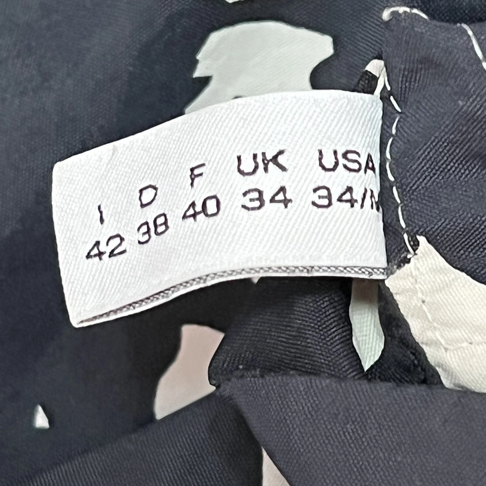 Moschino Mare Nylon Floreale Tunica Abito Senza Maniche Donna Taglia M