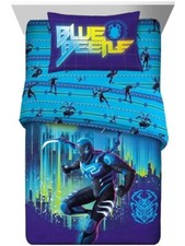 Blue Beetle "Mighty Scarab" Kids Reversible Bed Set -W10996936007, W18198603477