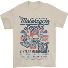 Motorcycle Legend Biker motorcycle Chopper Mens T-Shirt 100 Cotton