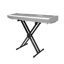 Gator Cases RI-KEYX-20 Double-X Keyboard Stand with Ergonomic Adjust idjnow