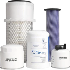 Filter Kit Oil Fuel Diesel Air Inner For Bobcat 763 T140 T180 T190 Skid Steer