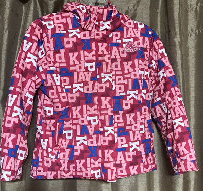 KAPPA Girls Graphic Ski  Jacket & Fleece Full Zip 7 -8 Years Pink.   RM 