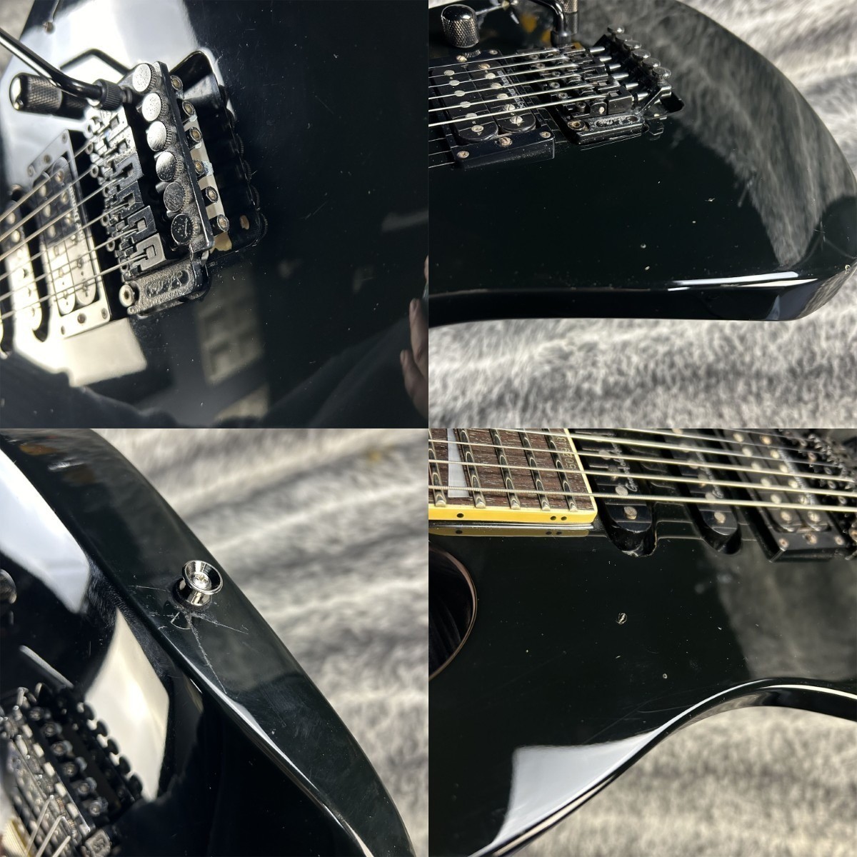 Grover Jackson Soloist SSH Black Made in Japan ST Type Solid