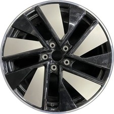 Front Audi Black And Silver Insert E-TRON GT RS OEM Wheel 21” 2023-2024 12114B