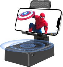 Gifts for Men Him Dad Women Cell Phone Stand with Wireless Bluetooth Speaker