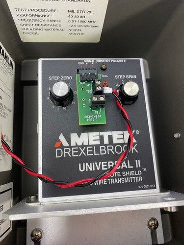 AMETEK DREXELBROOK 408-8200 UNIVERSAL II COTE SHIELD TWO WIRE TRANSMITTER - Picture 7 of 17
