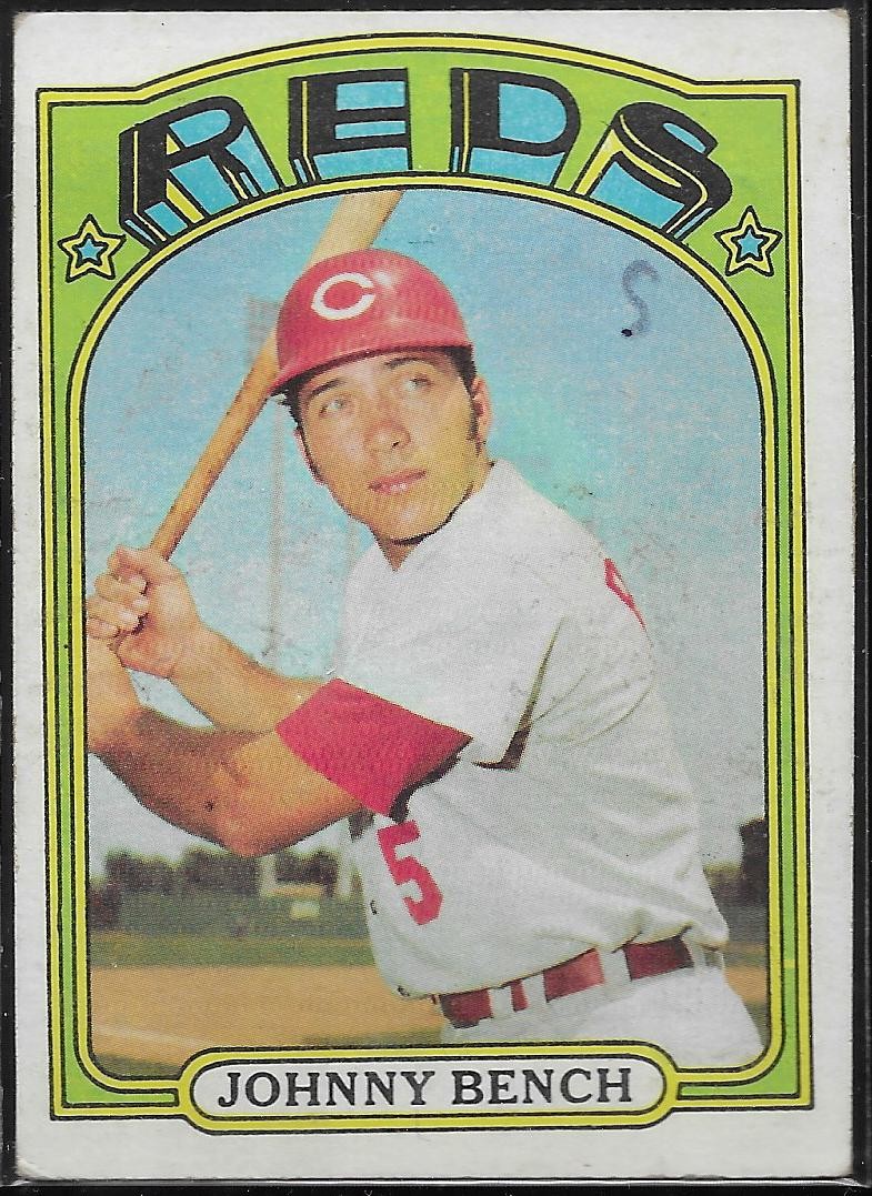 1972 Topps #433 Johnny Bench