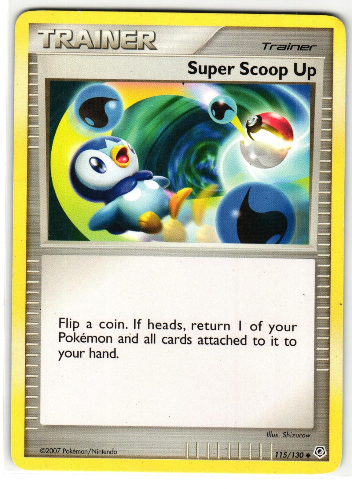 SUPER SCOOP UP 115/130 DIAMOND & PEARL ENGLISH POKEMON TCG