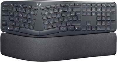 Logi Ergo K860 Wireless Ergonomic Keyboard - UK QWERTY Layout | Brandneu