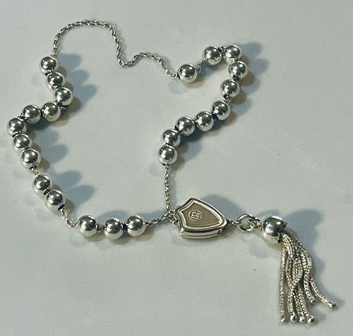 Men Unisex 925 Sterling Silver Traditional Komboloi Greek Worry 23 Beads