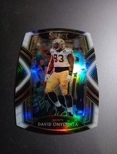 2020 Panini Select #299 David Onyemata Rookie White Prizm Die Cut