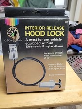 Universal Control Cable Choke Hood Trunk Release Interior Lock Latch Custom 78"