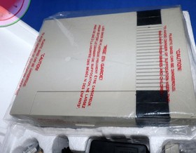 TESTED Nintendo NES SYSTEM with GAMES Console Complete in Box Sports Set CIB Lot