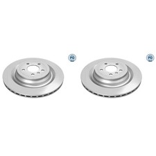 2x MEYLE-PD 345mm BREMSSCHEIBEN HINTEN passend für MERCEDES GL GLE ML