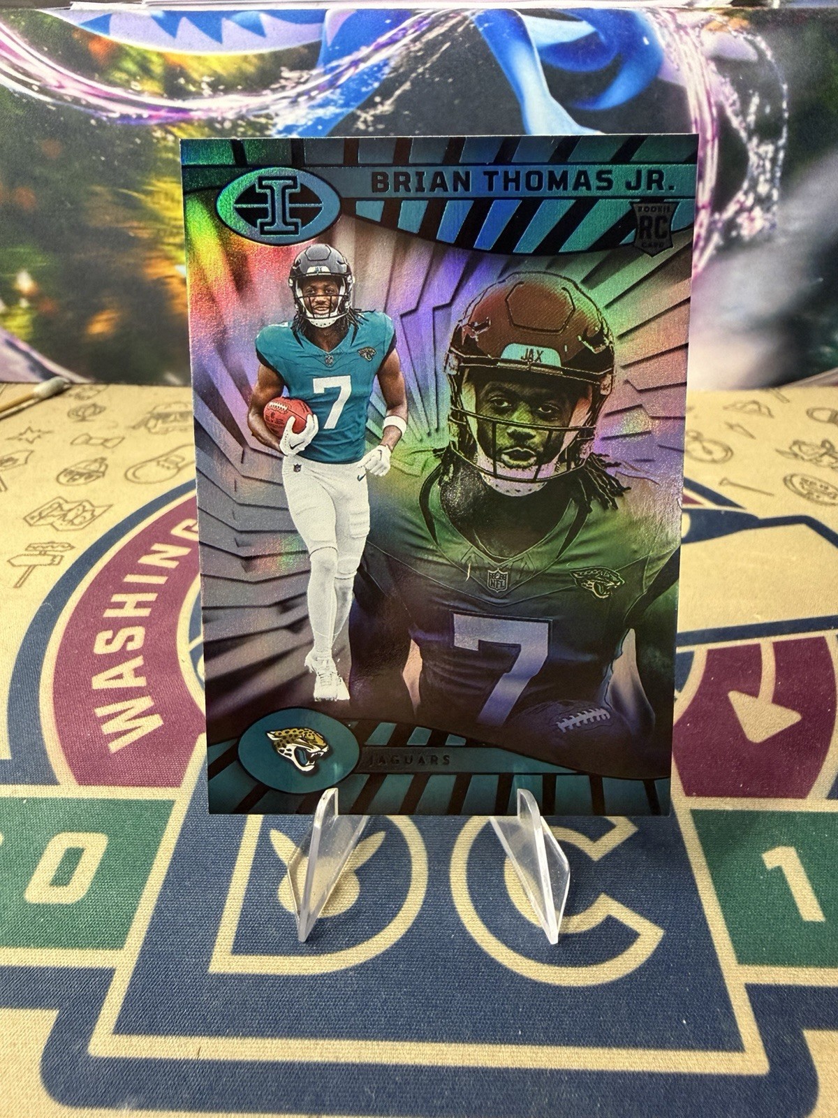 Brian Thomas Jr. Rookie Card 2024 Panini Illusions Base RC #41 Jaguars