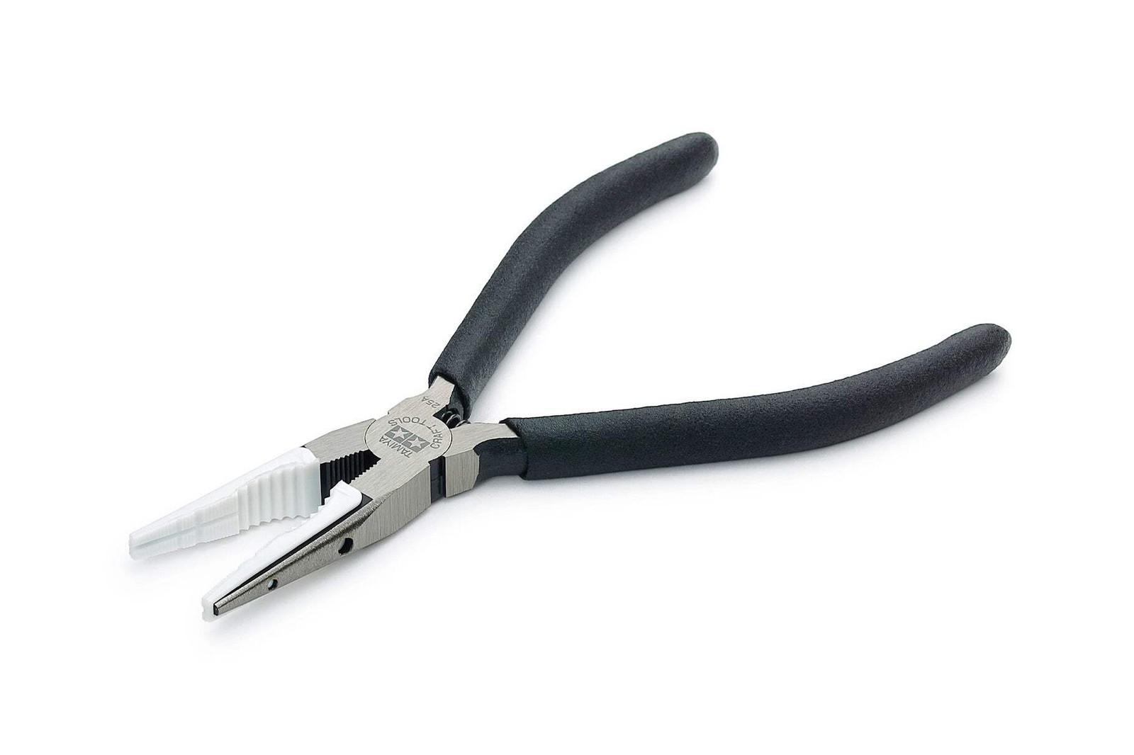 Tamiya 74166 Craft Tools Non-Scratch Long Nose Pliers II, for RC & Plastic Kits,