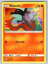 Salandit 33/236 Unified Minds Common Pokemon TCG
