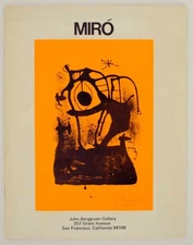 Joan MIRO / MIRO SELECTED GRAPHICS 1st Edition 1970 #144071