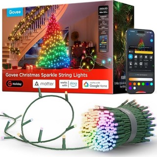 GOVEE H6870 Christmas Sparkle String Lights 250 LEDs WiFi App Control 20M A Z72